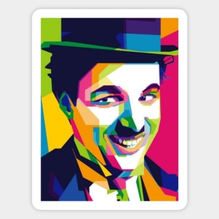 Wpap Charlie Chaplin Magnet